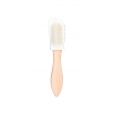 Brosse pour cuir velours