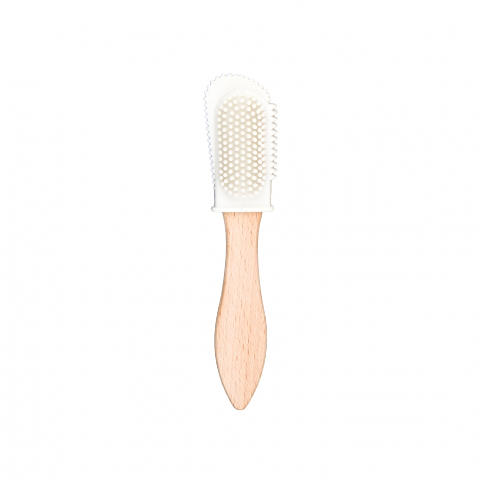 Brosse pour cuir velours